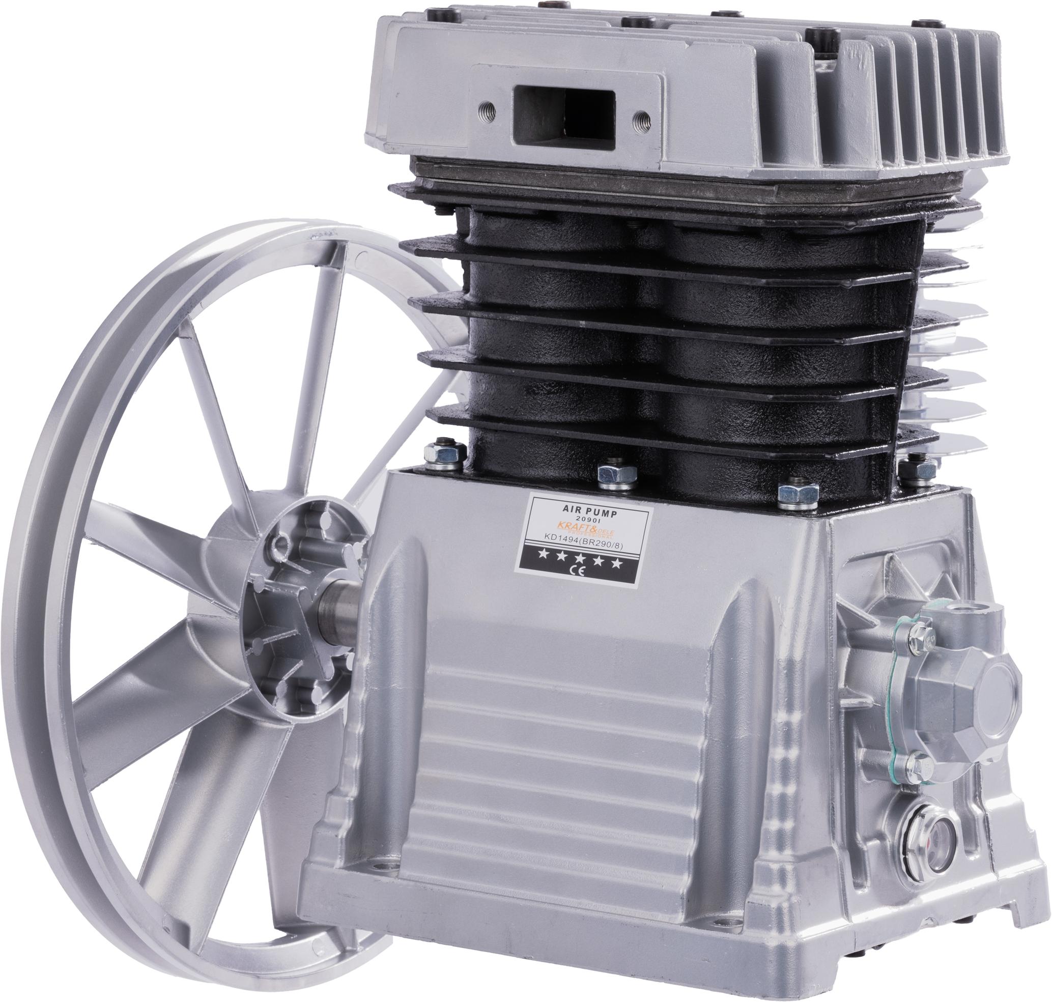 Sprężarka powietrza 5,5kW 2 tłoki 820 L/min KD1494