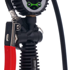 Pistolet do pompowania z manometrem LCD KD1366