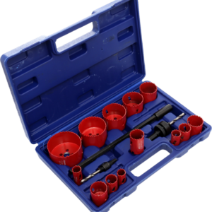 Otwornice do metalu i drewna BI-METAL 17 el. KD10345