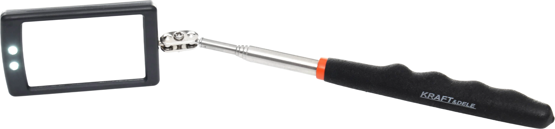 Lusterko inspekcyjne z LED teleskopowe 285-876mm KD10189