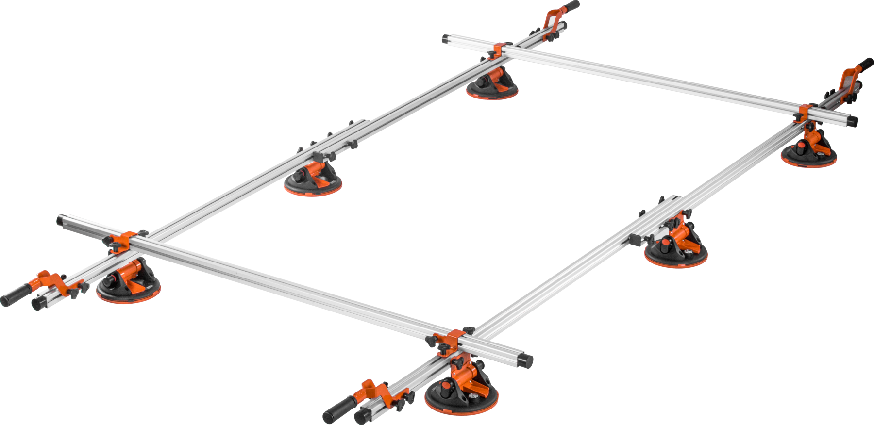 Zestaw do przenoszenia płytek dużego rozmiaru 3600mm + przyssawki KD11985