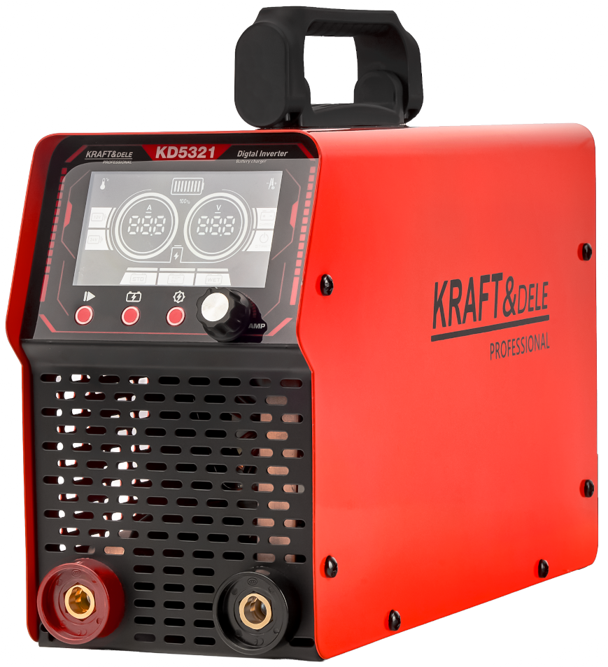Prostownik z funkcją rozruchu 12/24V 50-800Ah 80A, rozruch 600A KD5321