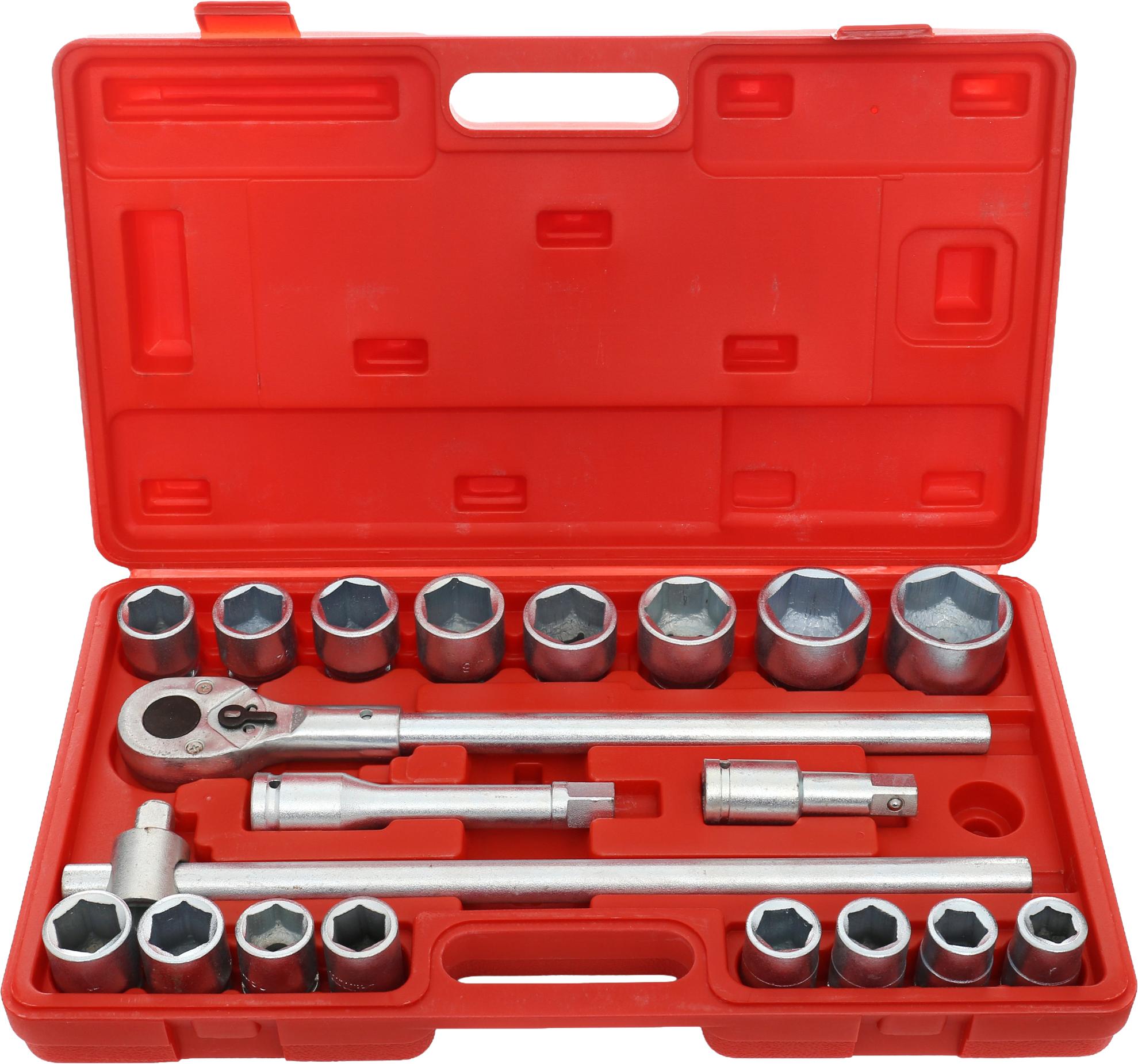 Zestaw nasadek 3/4" sześciokątne 21el. KD304