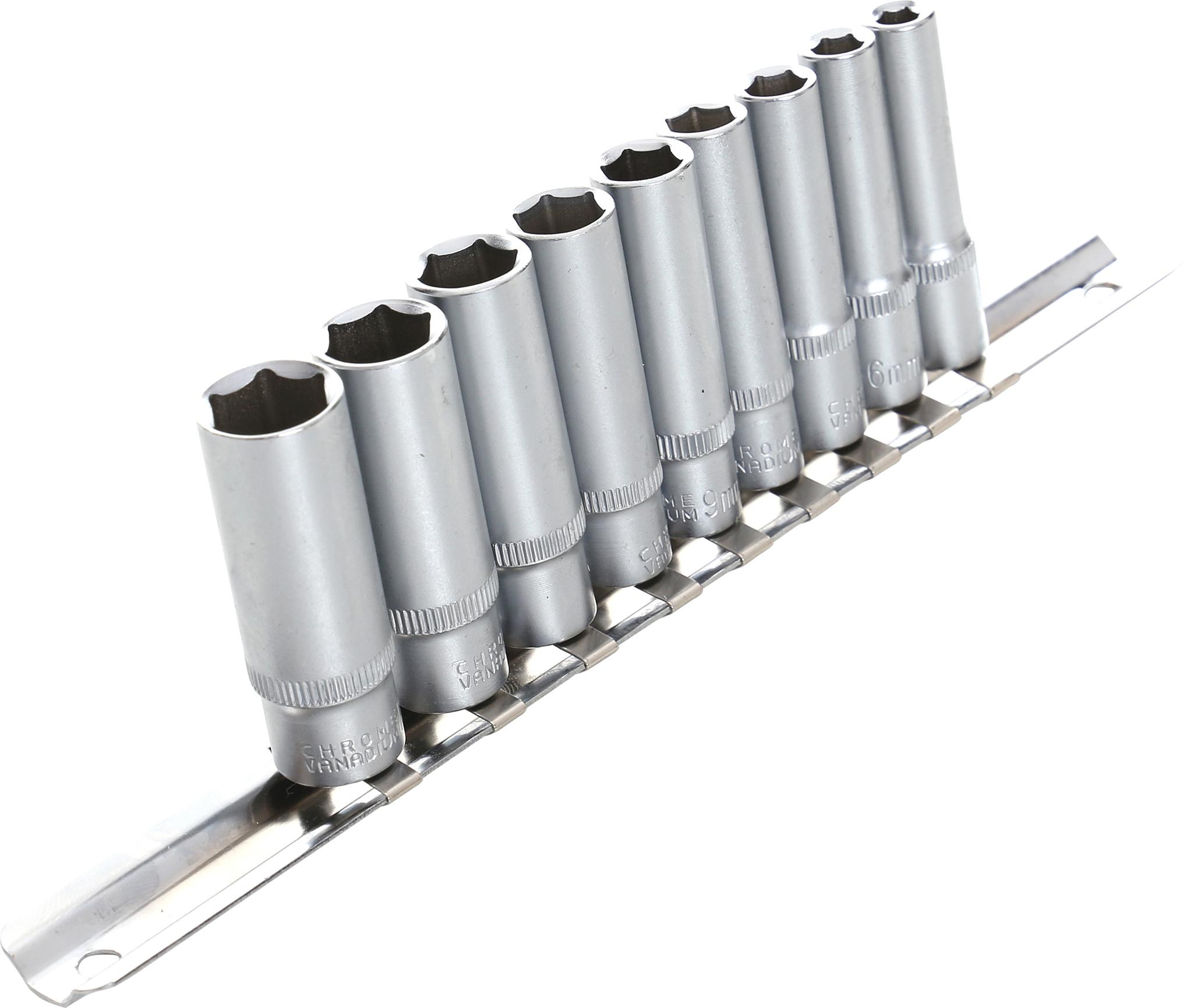 Zestaw nasadek długich 1/4" 9el. KD10232