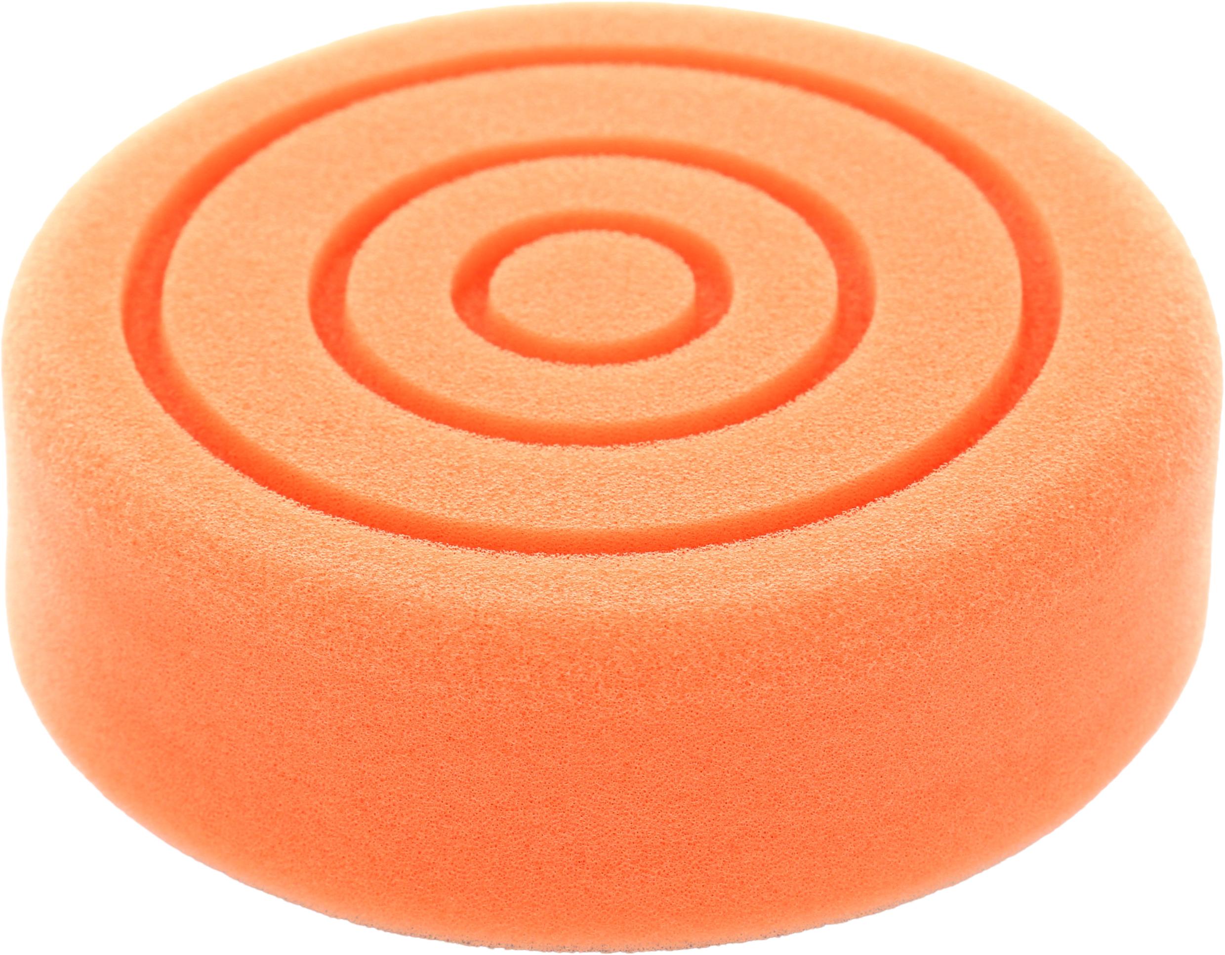 Gąbka polerska 150mm pomarańczowa KD3060