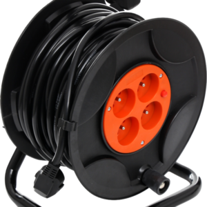 PRZEDŁUŻACZ OGRODOWY BĘBNOWY 25M / 3 x 2,5MM KD4017