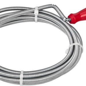 Spirala kanalizacyjna do rur ze szczotką 6mm x 3m KD11768