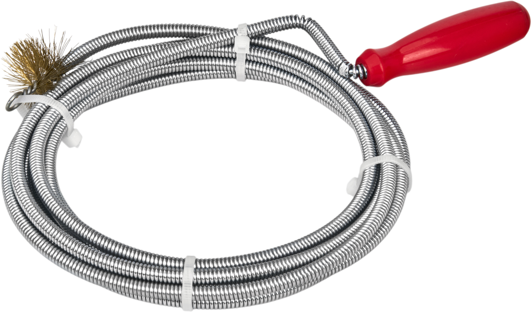 Spirala kanalizacyjna do rur ze szczotką 6mm x 3m KD11768
