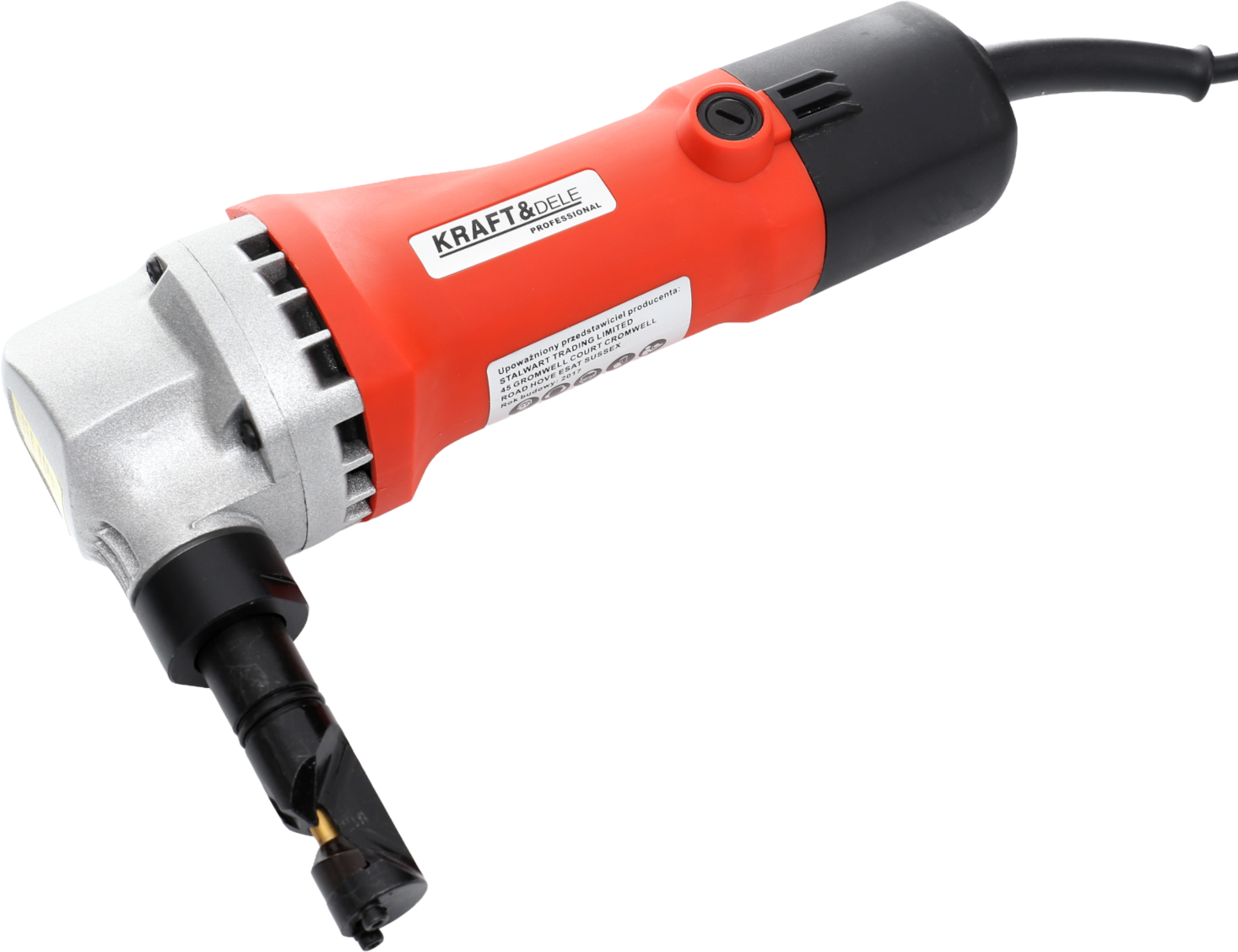 Elektryczne nożyce do cięcia blachy 1800W KD1547