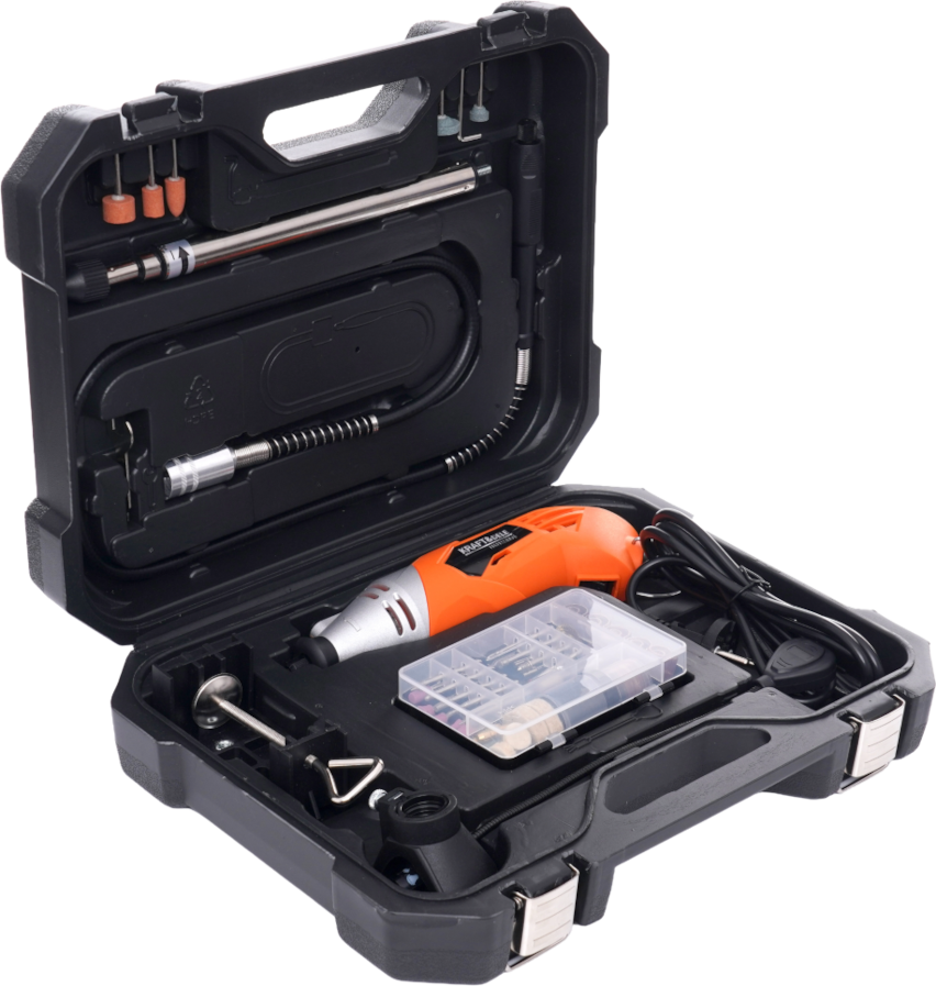 Mini szlifierka 270W + akcesoria 126el. KD10752
