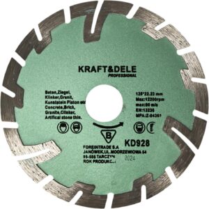 Tarcza diamentowa segmentowa 125x22,23mm KD928