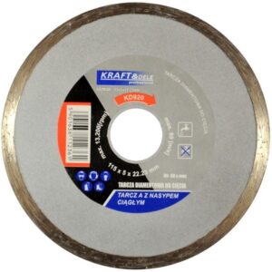 Tarcza diamentowa ciągła do cięcia 115x5x22,23mm KD920