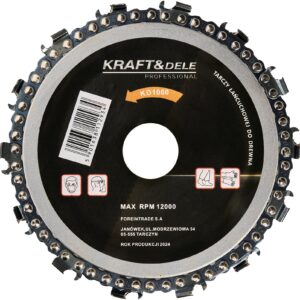Tarcza łańcuchowa do drewna 125x22,2mm KD1060