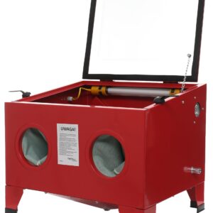 Piaskarka kabinowa 90L + lampa LED KD10334