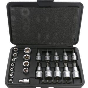 Zestaw bitów i nasadek TORX 30 el. KD10242