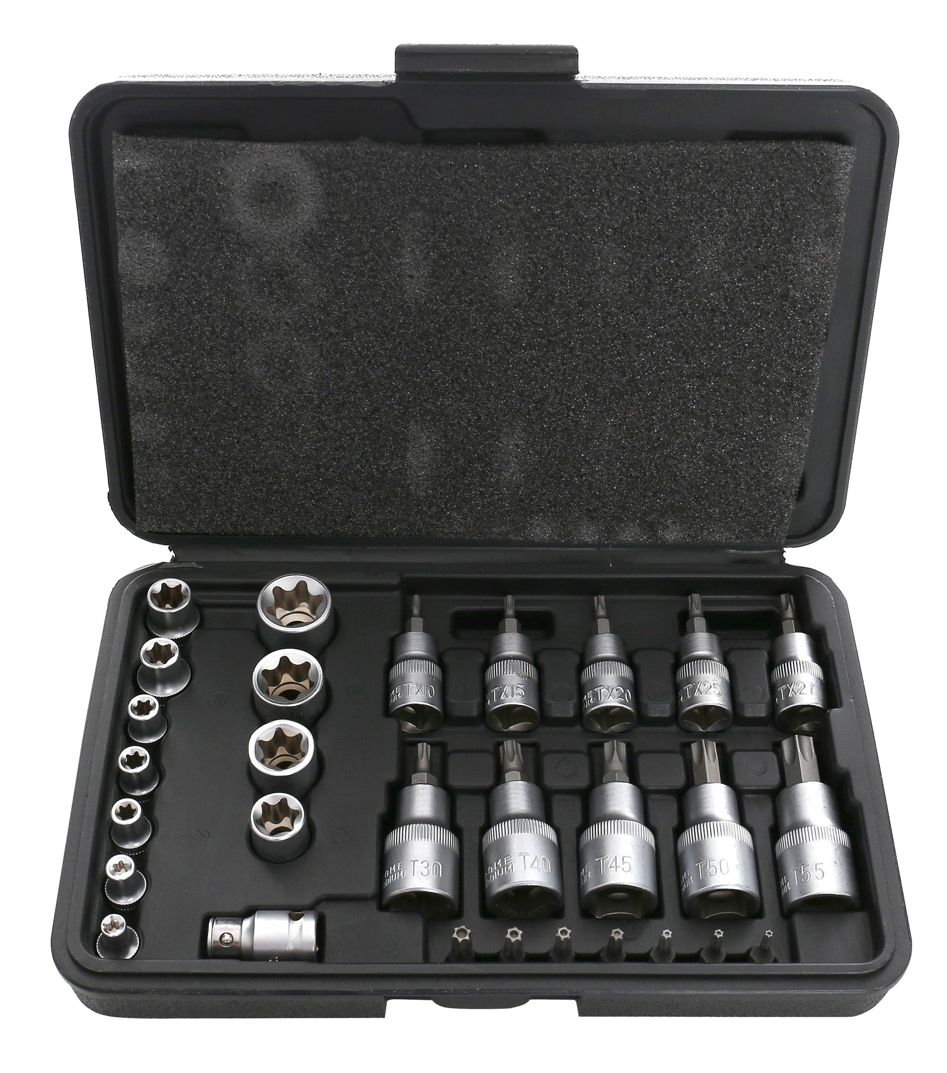 Zestaw bitów i nasadek TORX 30 el. KD10242