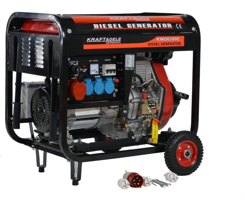 Agregat prądotwórczy 6,5kW 12/230/380V KD120