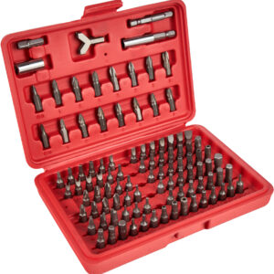Zestaw bitów / końcówek TORX 100 el. KD10264