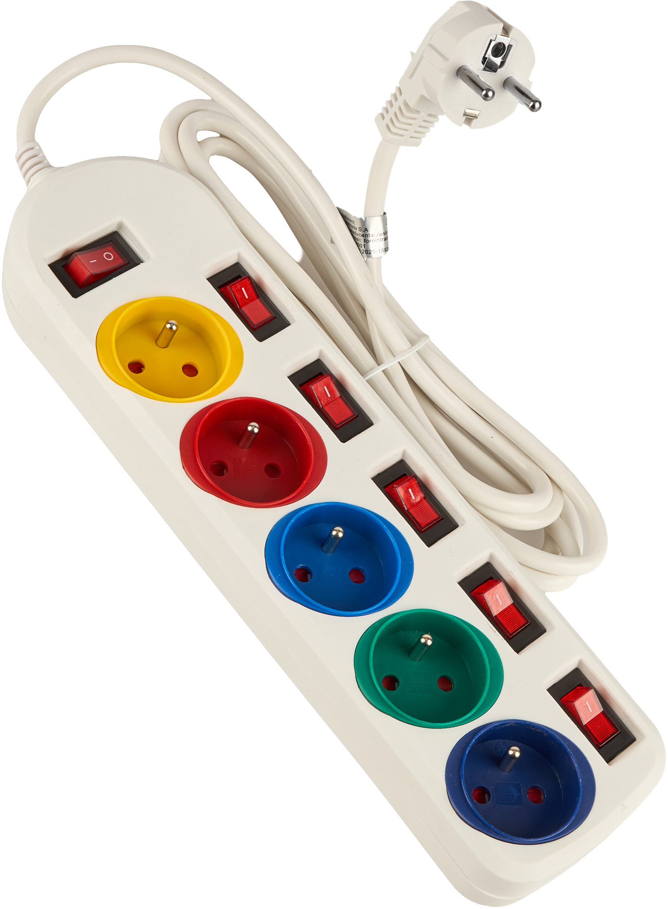 Przedłużacz 3m 5gniazd KD4001