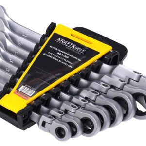 Klucze płasko-oczkowe 8-22mm 8szt. KD11302