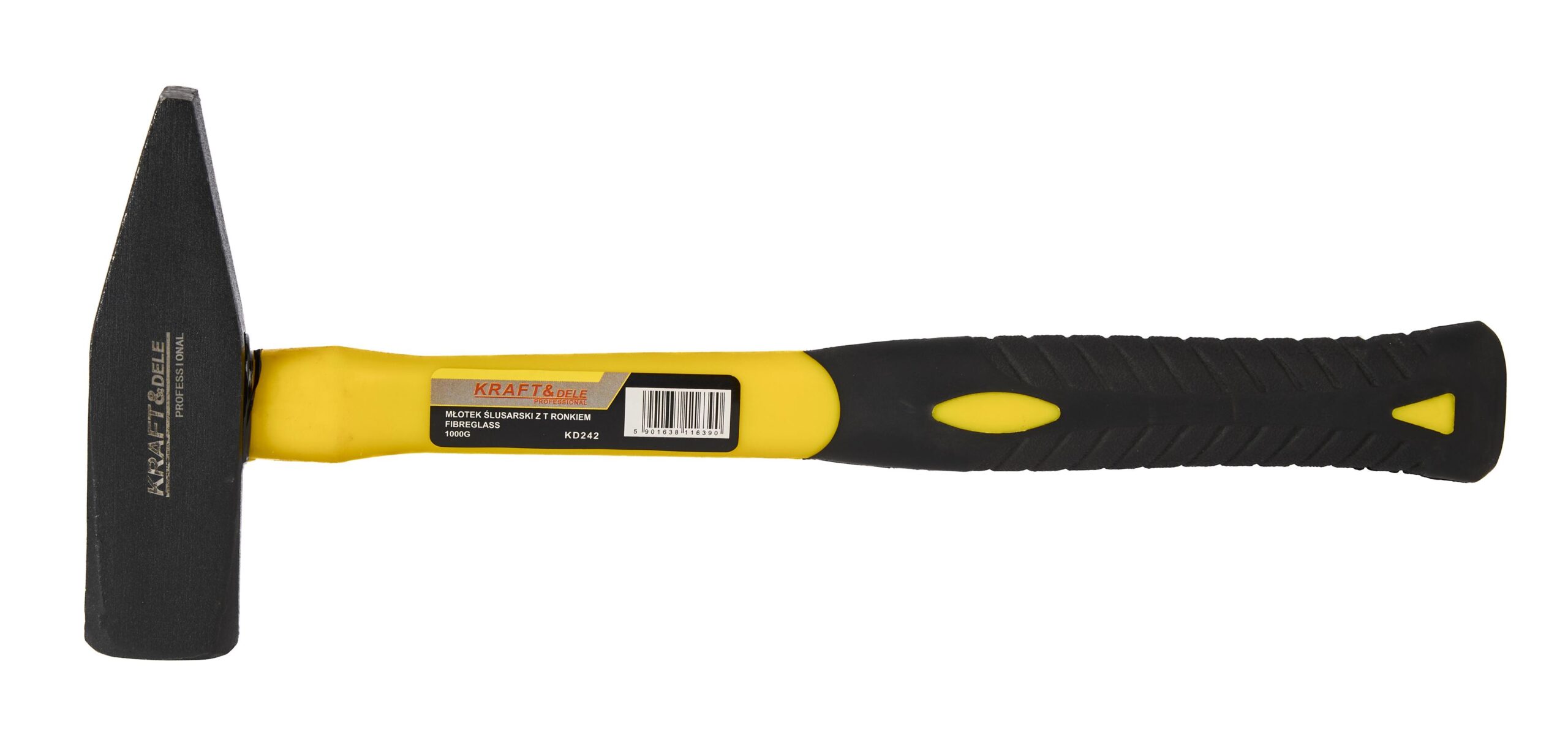 Młotek maszynisty Fiberglass 1kg 36cm KD242