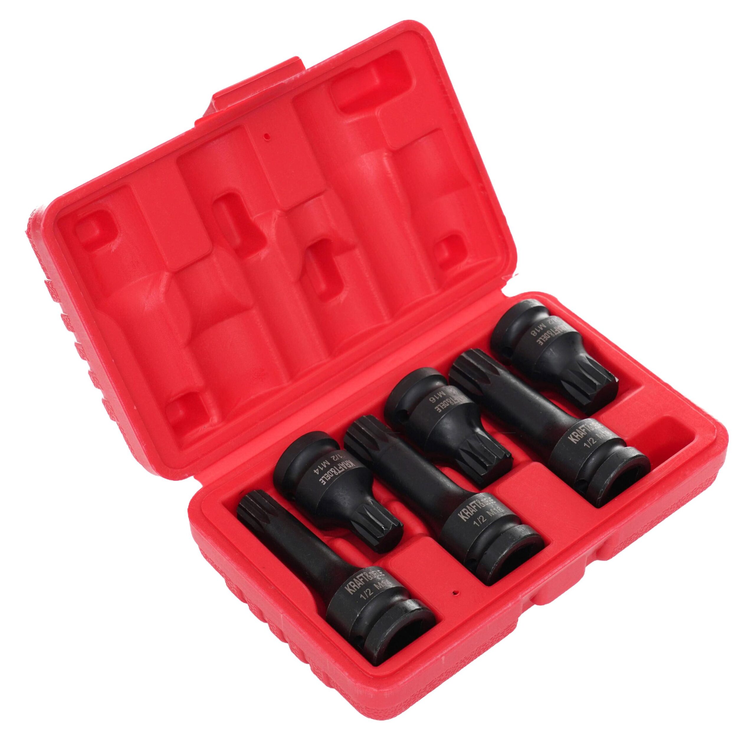 Nasadki udarowe 1/2" M14 M16 M18 6 szt. KD11761